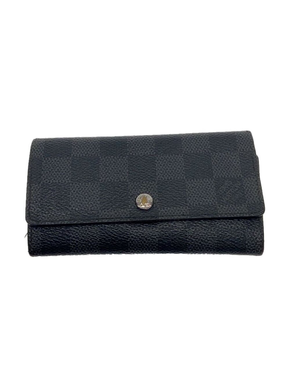 LOUIS VUITTON Porte Wallet Cls Voiture Damier Graphite Black